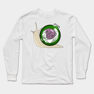 Cute Magic potion snail Long Sleeve T-Shirt